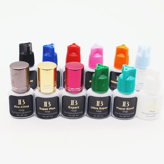 5Ml Wholesale IB I-Beauty Glue Korea Eyelash Extensions Fast Drying Glue False Eyelashes Adhesive Private Label Customization